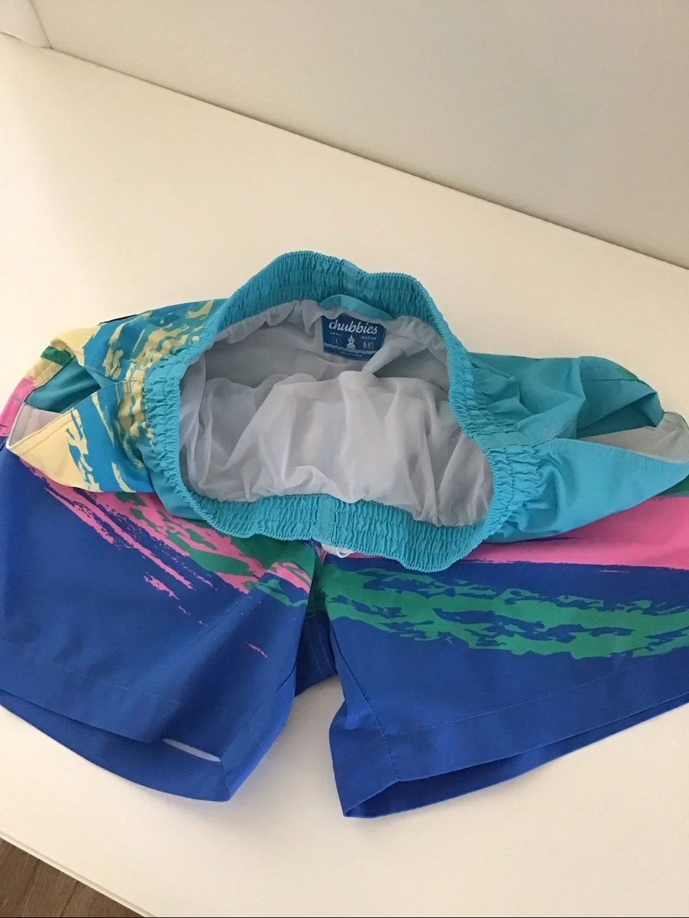 Chubbies swim trunks small